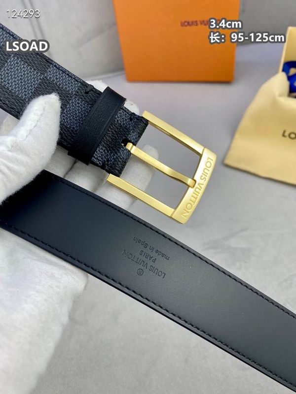 LV belt 34mmX95-125cm 8L (88)