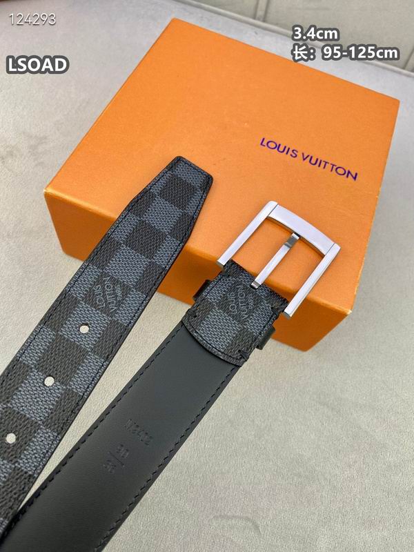 LV belt 34mmX95-125cm 8L (89)