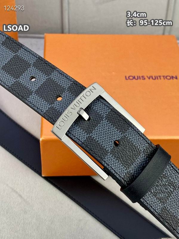 LV belt 34mmX95-125cm 8L (90)