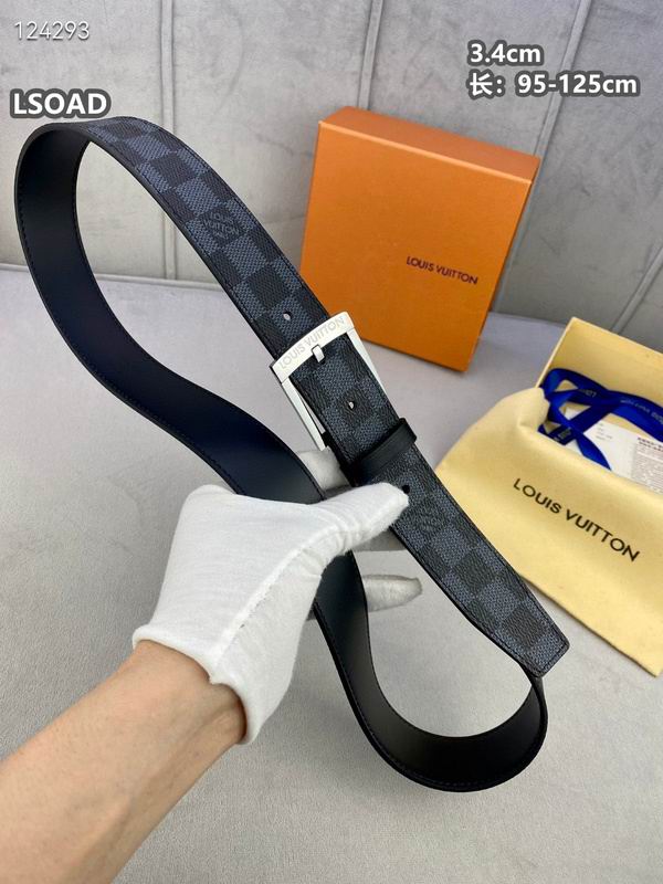 LV belt 34mmX95-125cm 8L (91)
