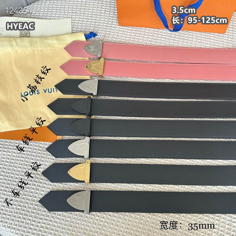 LV belt 35mmX95-125cm 8L (201)
