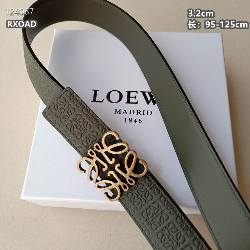 Loewe belt 32mmX95-125cm 8L (90)