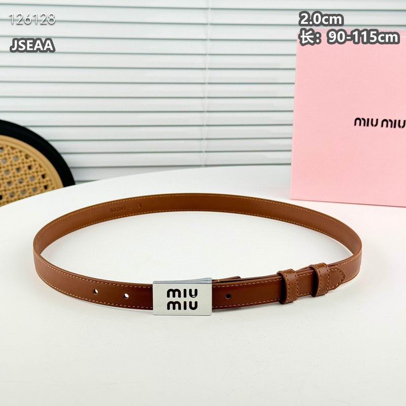 Miumiu belt 20mmX90-115cm 8L (20)