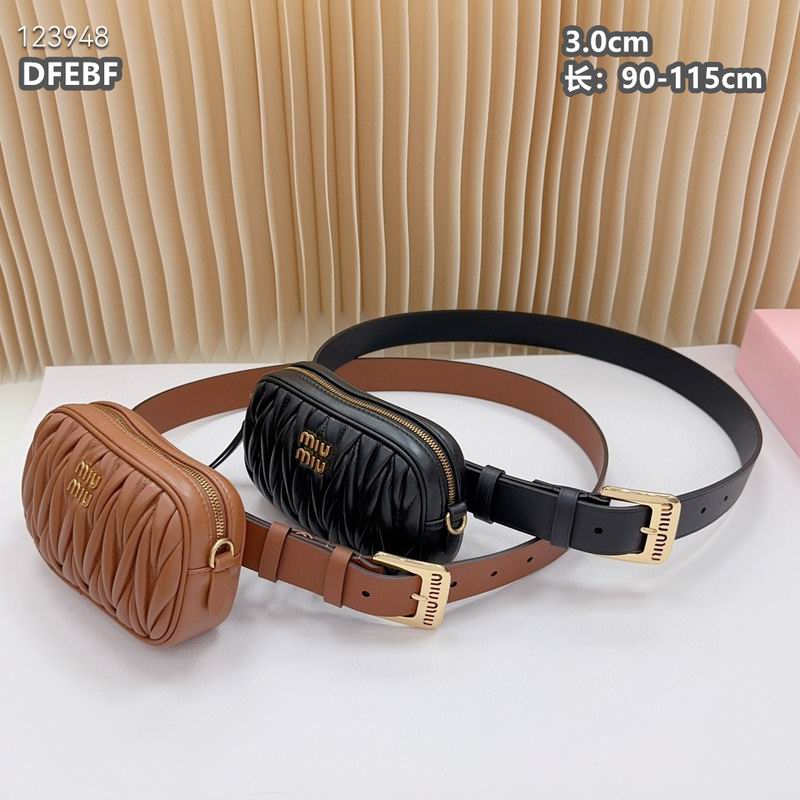 Miumiu belt 30mmX90-115cm 8L (25)