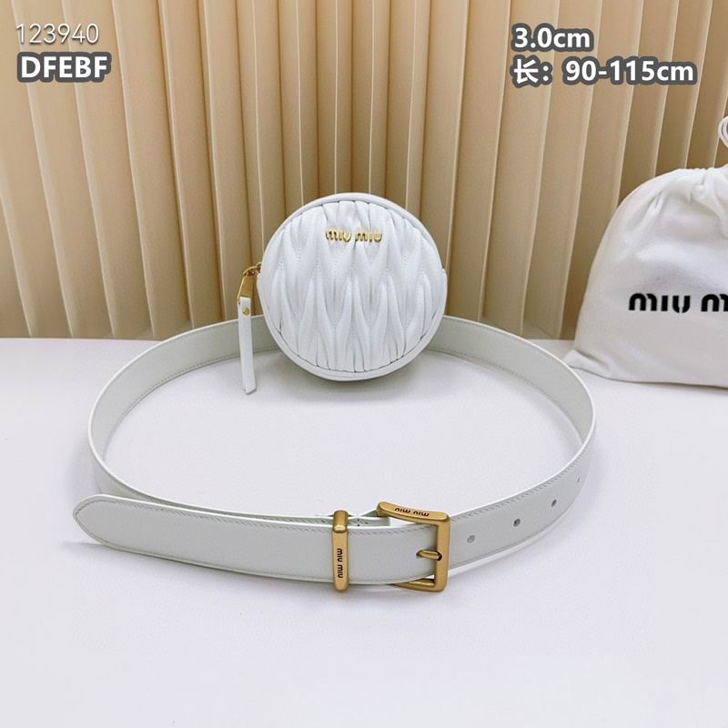 Miumiu belt 30mmX90-115cm 8L (35)