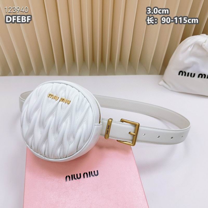 Miumiu belt 30mmX90-115cm 8L (36)