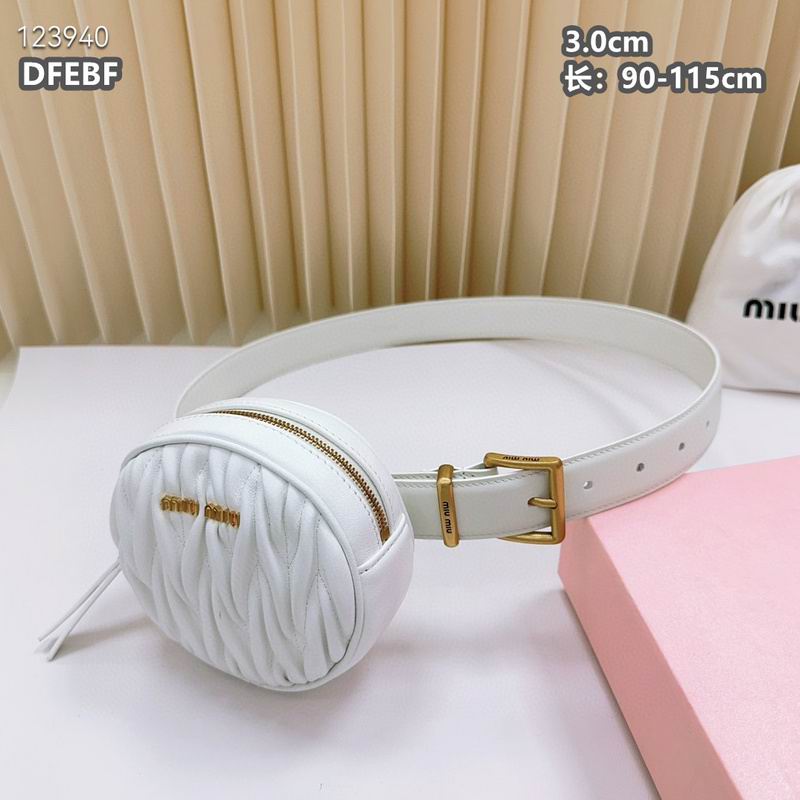 Miumiu belt 30mmX90-115cm 8L (39)