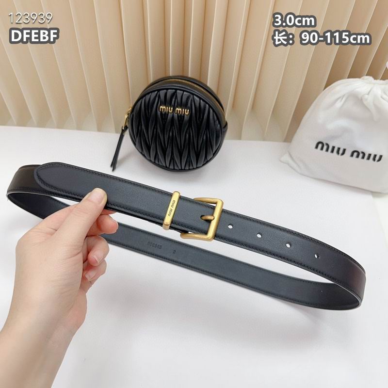 Miumiu belt 30mmX90-115cm 8L (43)