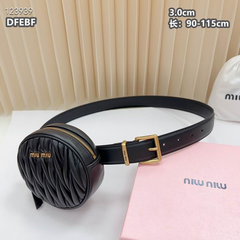 Miumiu belt 30mmX90-115cm 8L (47)