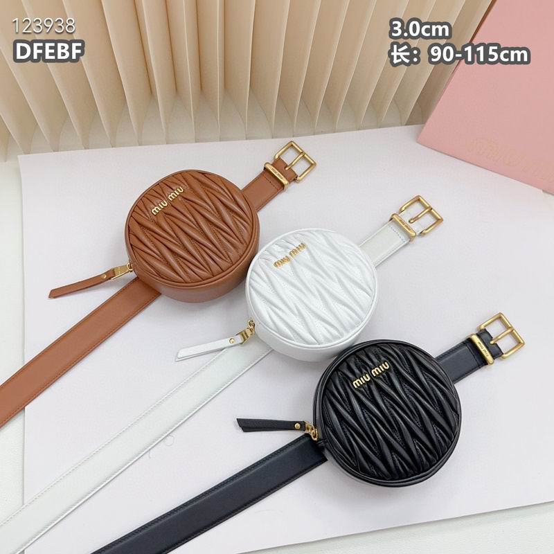 Miumiu belt 30mmX90-115cm 8L (48)