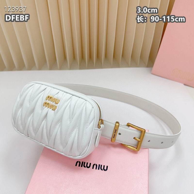 Miumiu belt 30mmX90-115cm 8L (58)