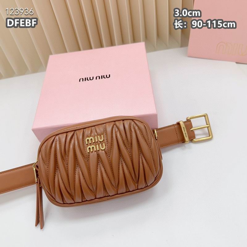 Miumiu belt 30mmX90-115cm 8L (60)