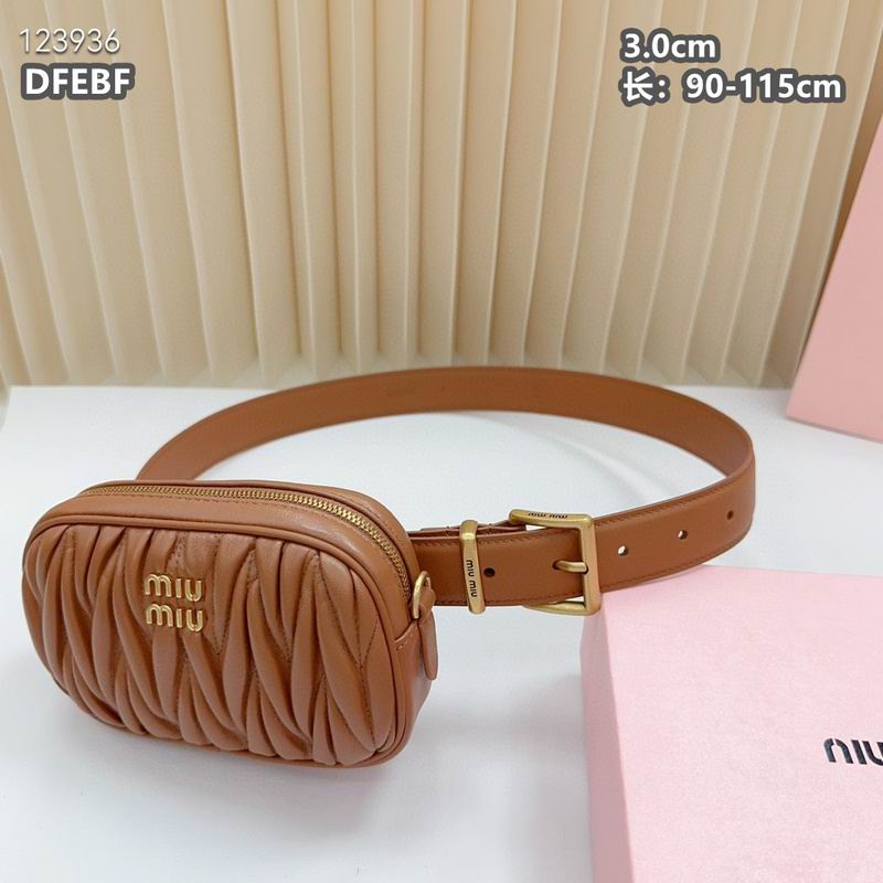 Miumiu belt 30mmX90-115cm 8L (64)