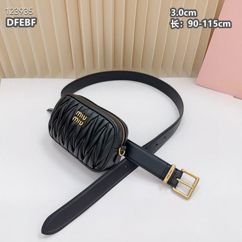 Miumiu belt 30mmX90-115cm 8L (71)