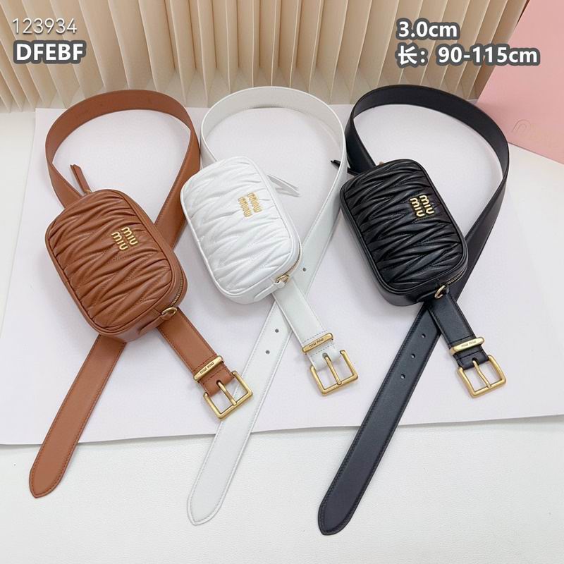 Miumiu belt 30mmX90-115cm 8L (73)