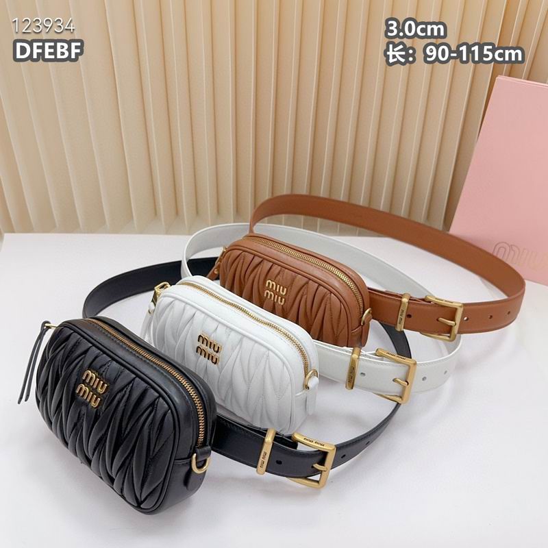 Miumiu belt 30mmX90-115cm 8L (74)