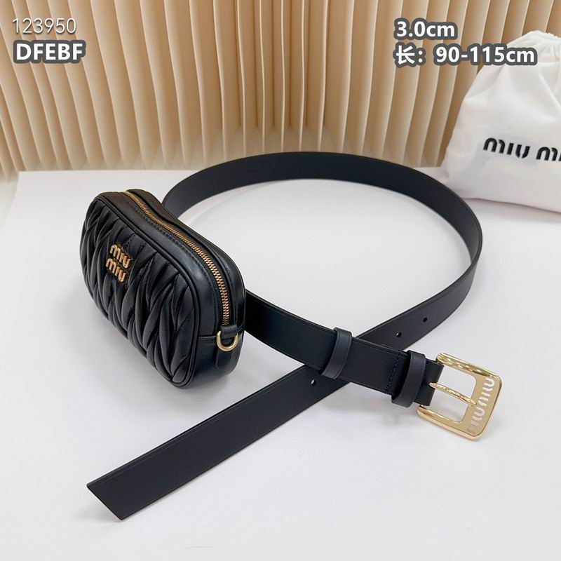 Miumiu belt 30mmX90-115cm 8L (8)