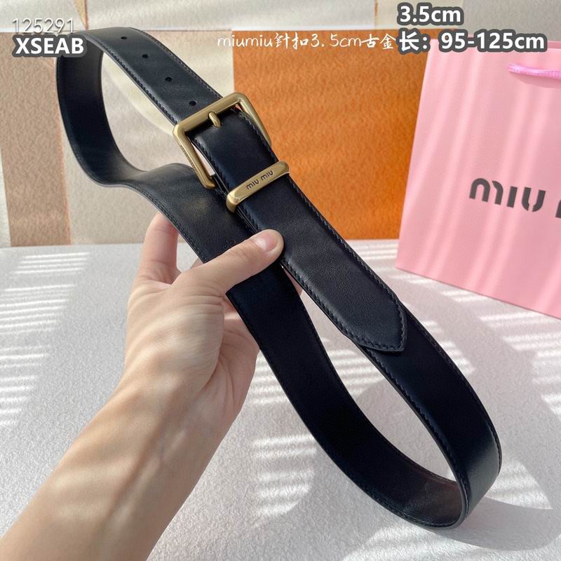 Miumiu belt 35mmX95-125cm 8L (27)