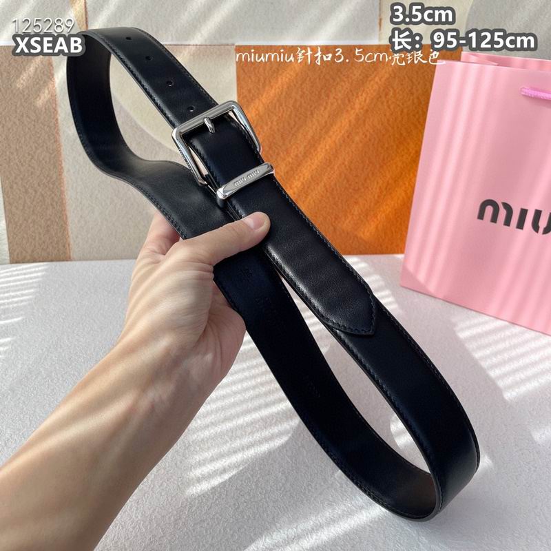 Miumiu belt 35mmX95-125cm 8L (35)