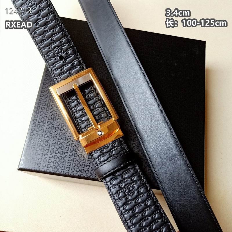Montblanc belt 34mmX100-125cm 8L (31)