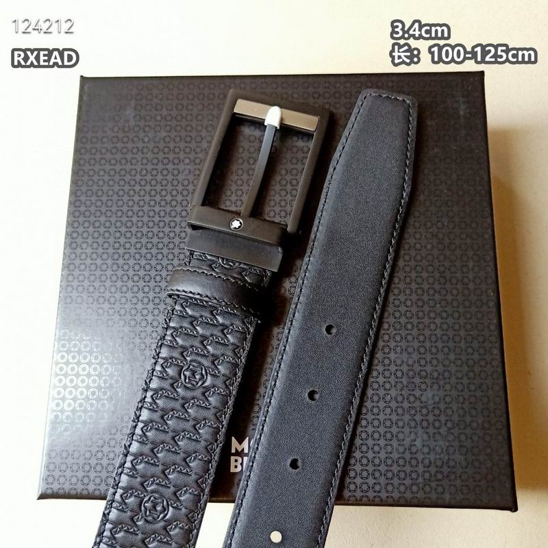Montblanc belt 34mmX100-125cm 8L (34)