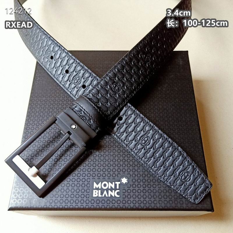 Montblanc belt 34mmX100-125cm 8L (35)