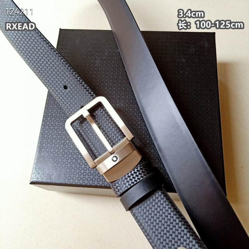 Montblanc belt 34mmX100-125cm 8L (39)
