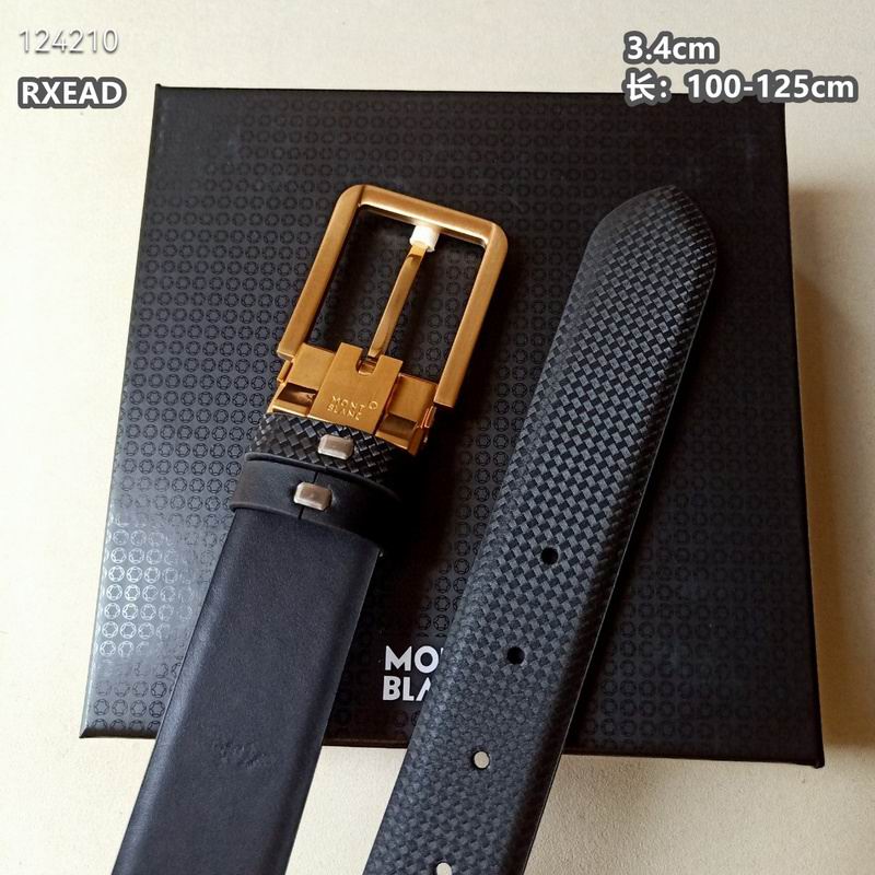 Montblanc belt 34mmX100-125cm 8L (42)