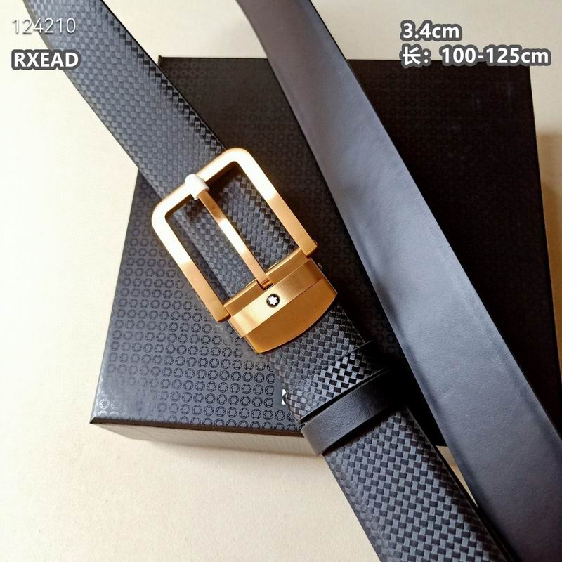 Montblanc belt 34mmX100-125cm 8L (43)