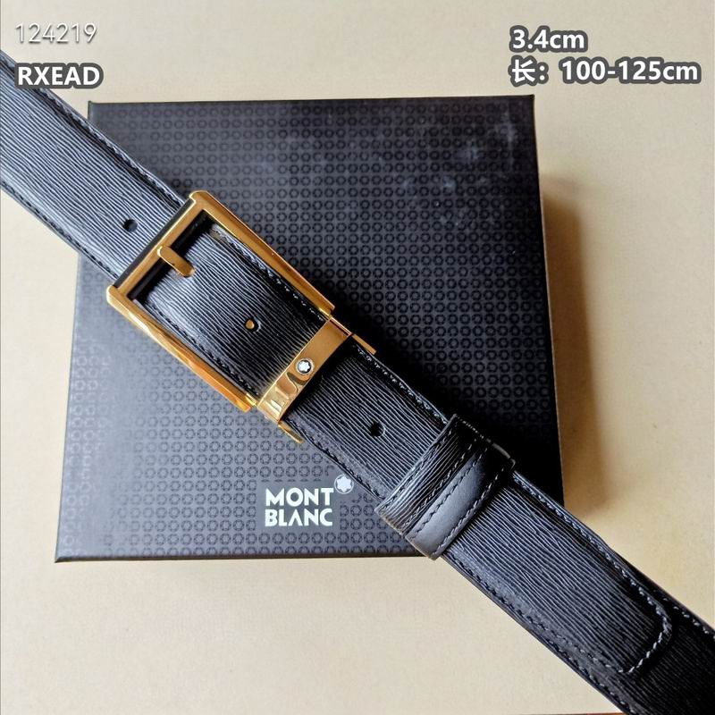 Montblanc belt 34mmX100-125cm 8L (8)