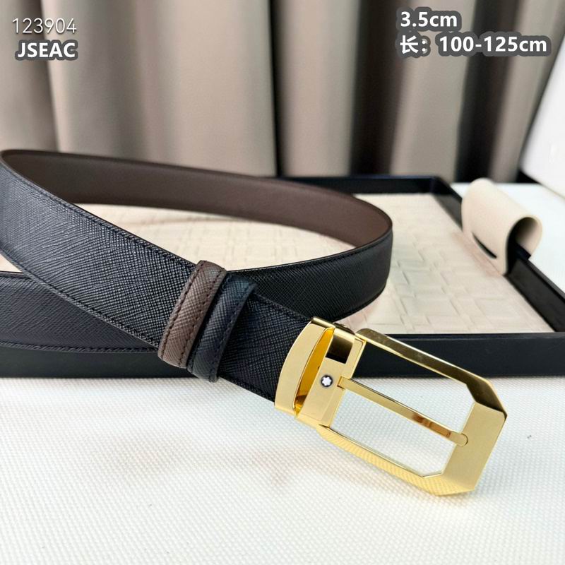 Montblanc belt 35mmX100-125cm 8L (56)