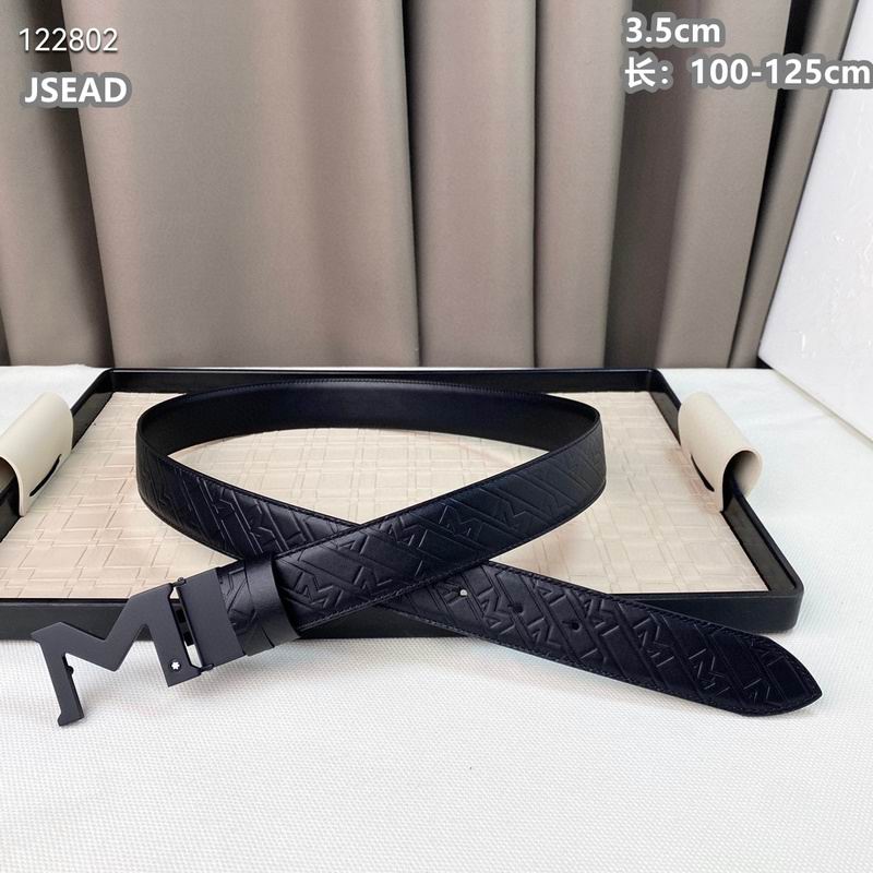 Montblanc belt 35mmX100-125cm 8L (91)