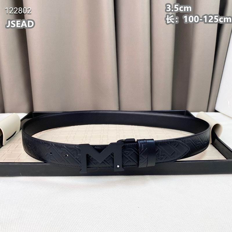Montblanc belt 35mmX100-125cm 8L (92)