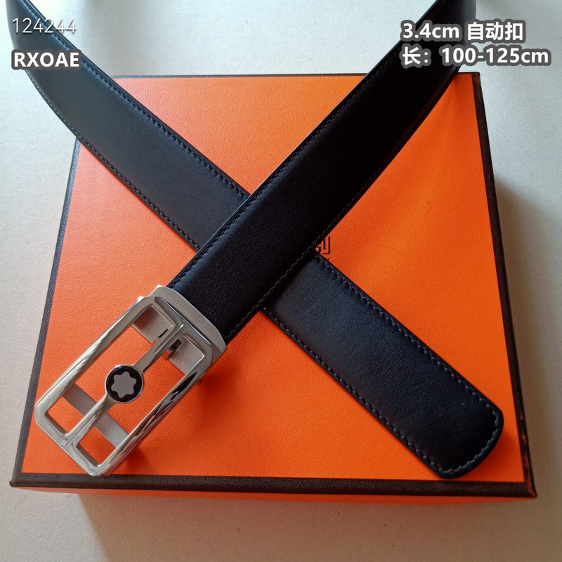 Montlanc belt 34mmX100-125cm 8L (127)