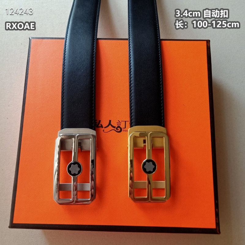 Montlanc belt 34mmX100-125cm 8L (131)