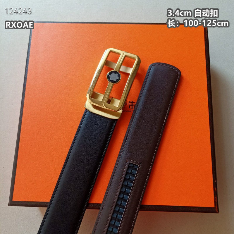 Montlanc belt 34mmX100-125cm 8L (134)