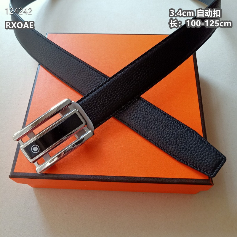 Montlanc belt 34mmX100-125cm 8L (136)