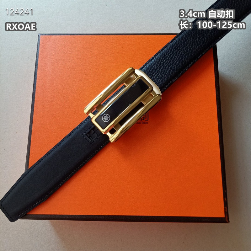 Montlanc belt 34mmX100-125cm 8L (141)