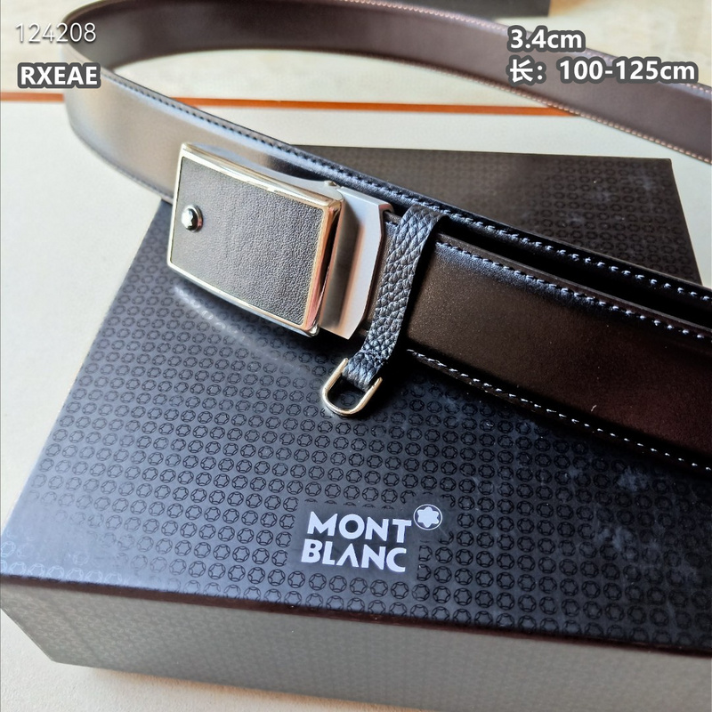 Montlanc belt 34mmX100-125cm 8L (145)
