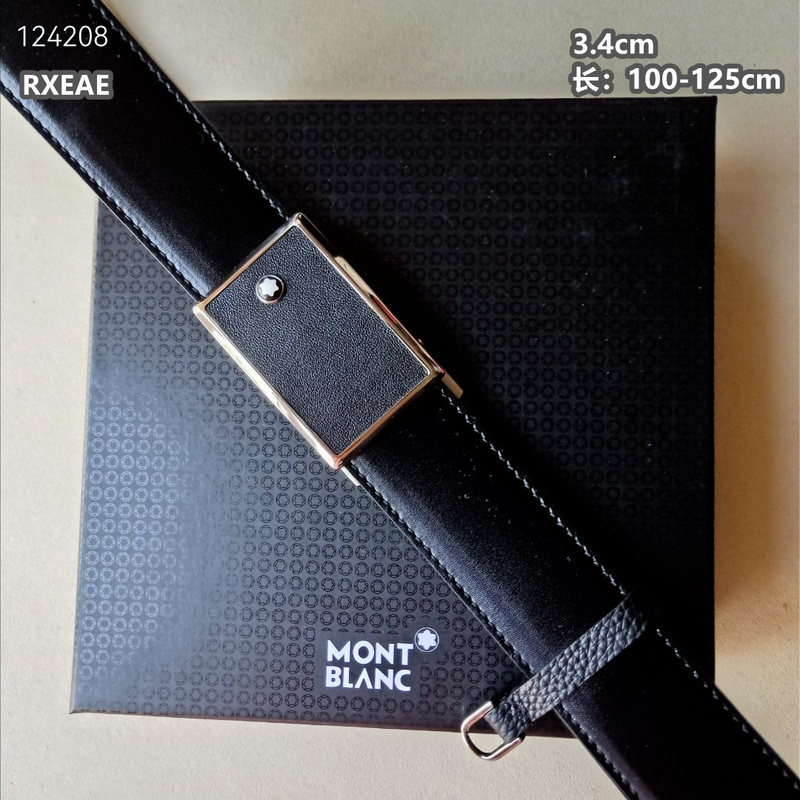 Montlanc belt 34mmX100-125cm 8L (148)