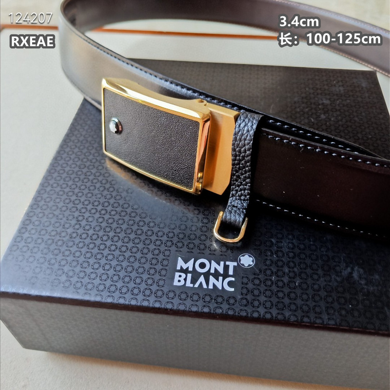 Montlanc belt 34mmX100-125cm 8L (149)
