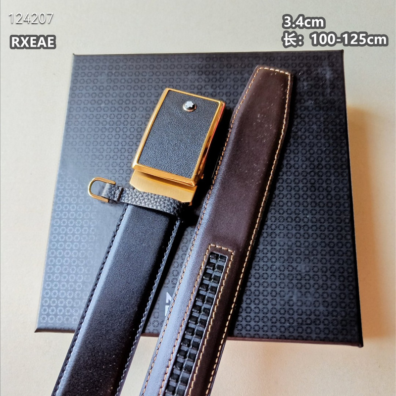 Montlanc belt 34mmX100-125cm 8L (150)