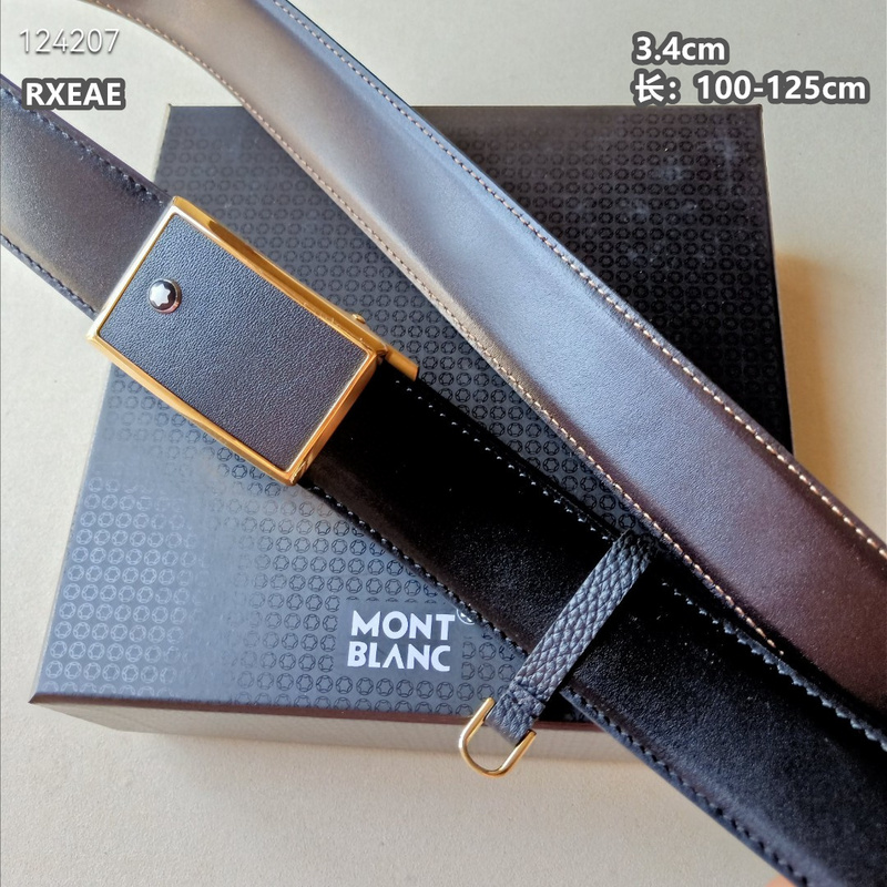Montlanc belt 34mmX100-125cm 8L (151)