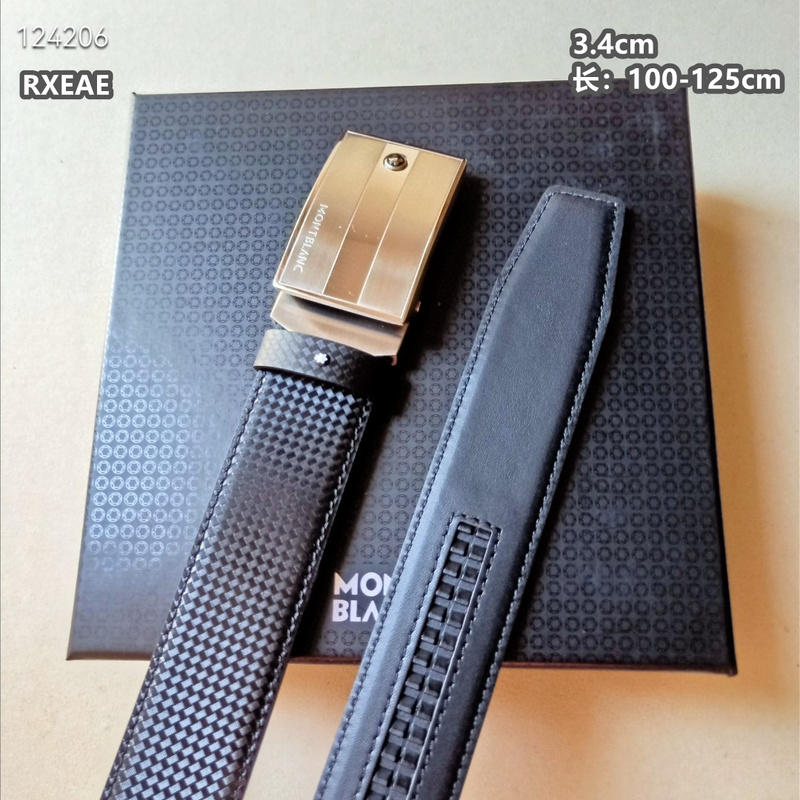 Montlanc belt 34mmX100-125cm 8L (154)