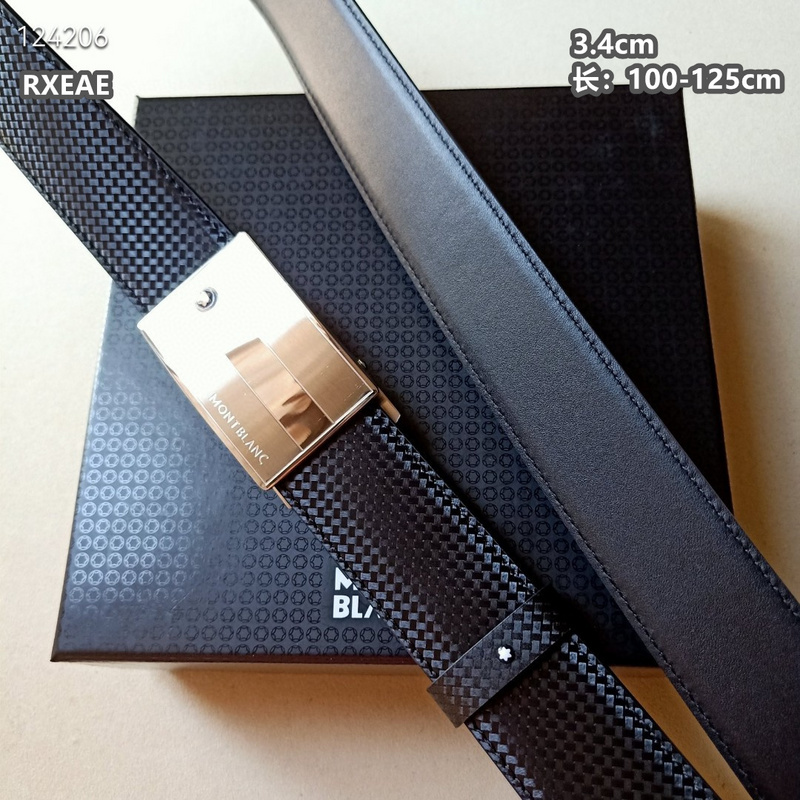 Montlanc belt 34mmX100-125cm 8L (155)