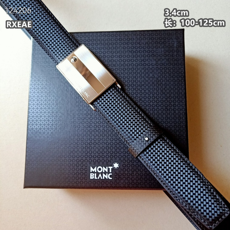 Montlanc belt 34mmX100-125cm 8L (156)