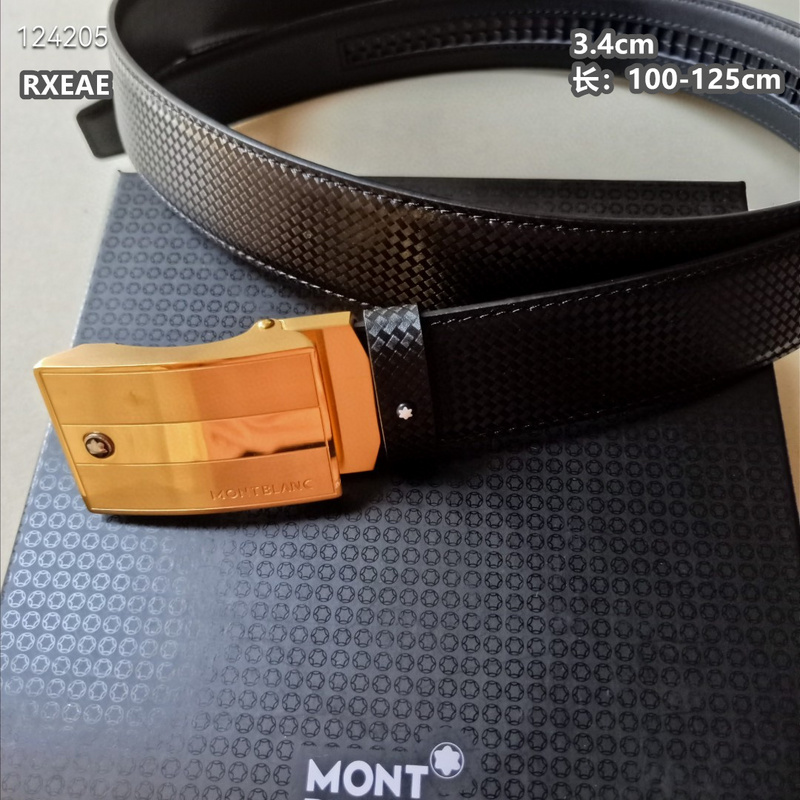 Montlanc belt 34mmX100-125cm 8L (157)