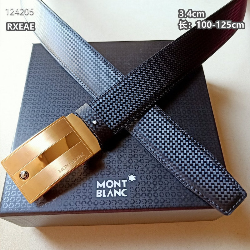 Montlanc belt 34mmX100-125cm 8L (158)