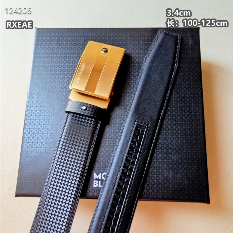 Montlanc belt 34mmX100-125cm 8L (159)