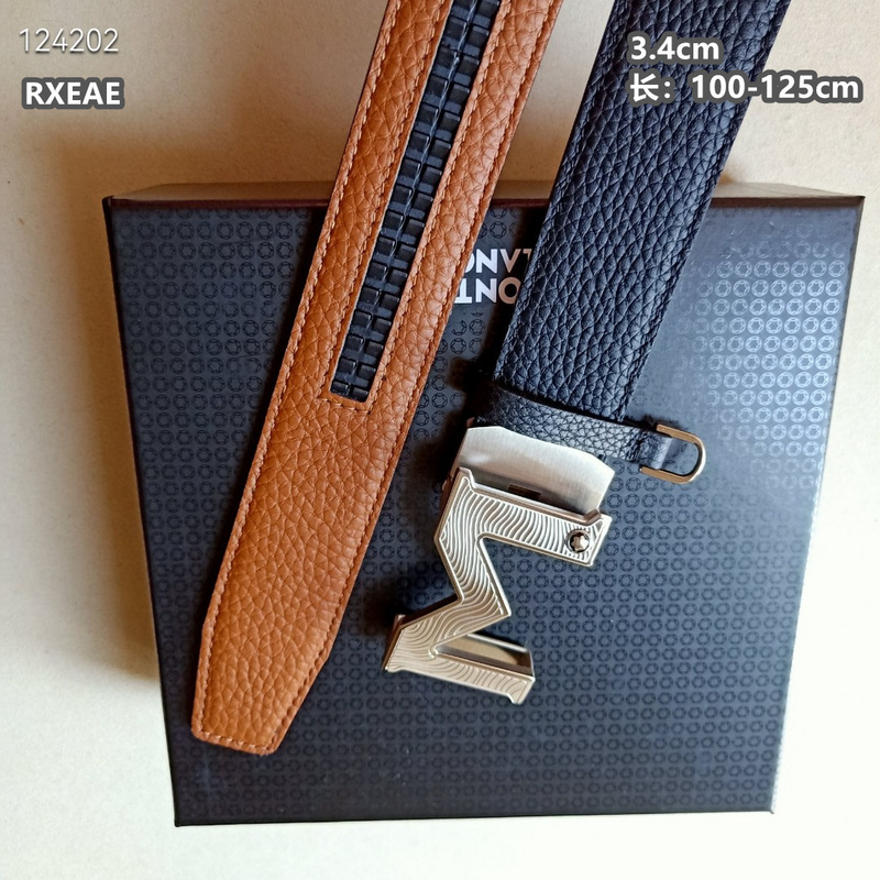 Montlanc belt 34mmX100-125cm 8L (170)